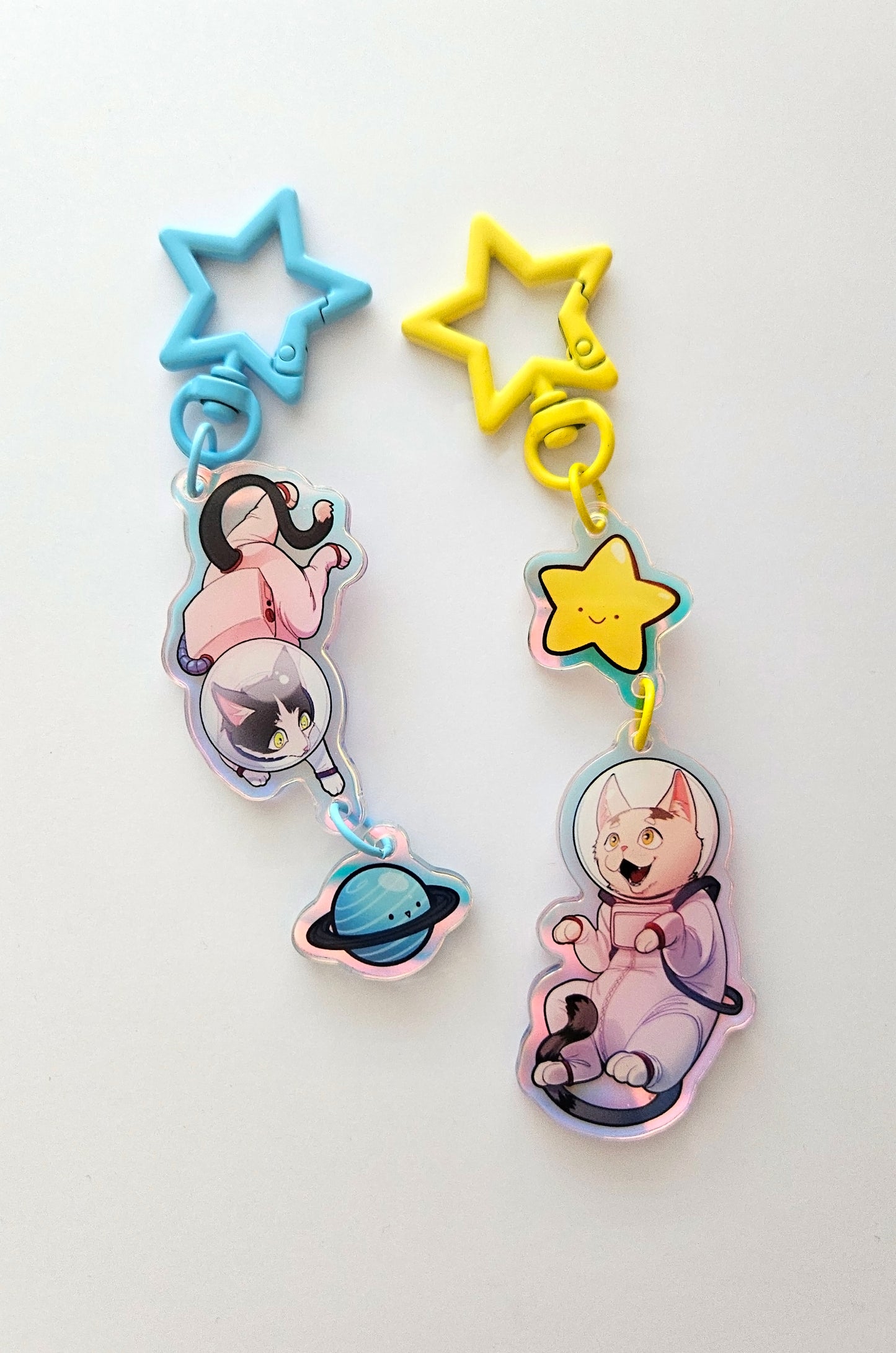 Space Kitties - Keychains