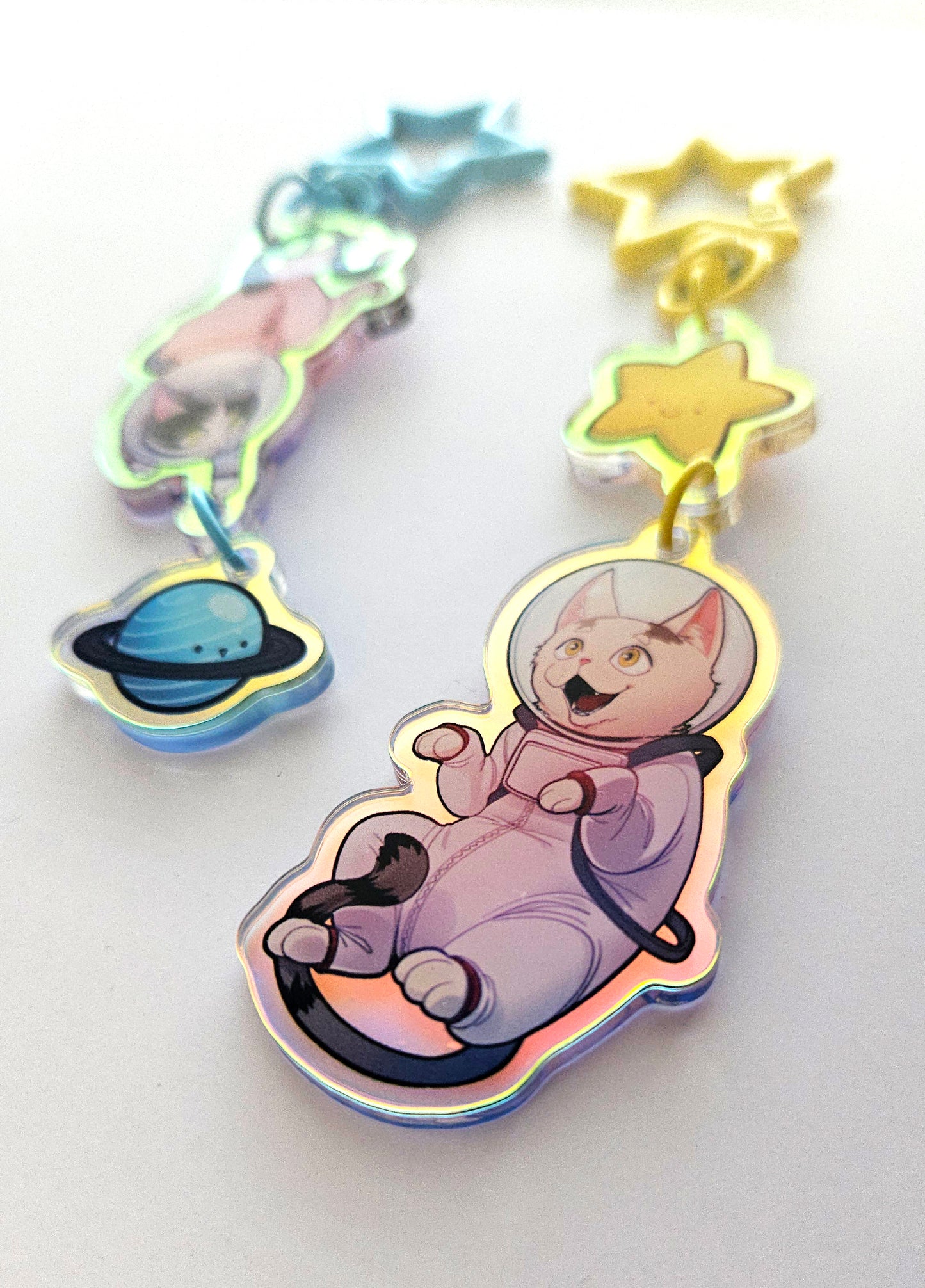 Space Kitties - Keychains