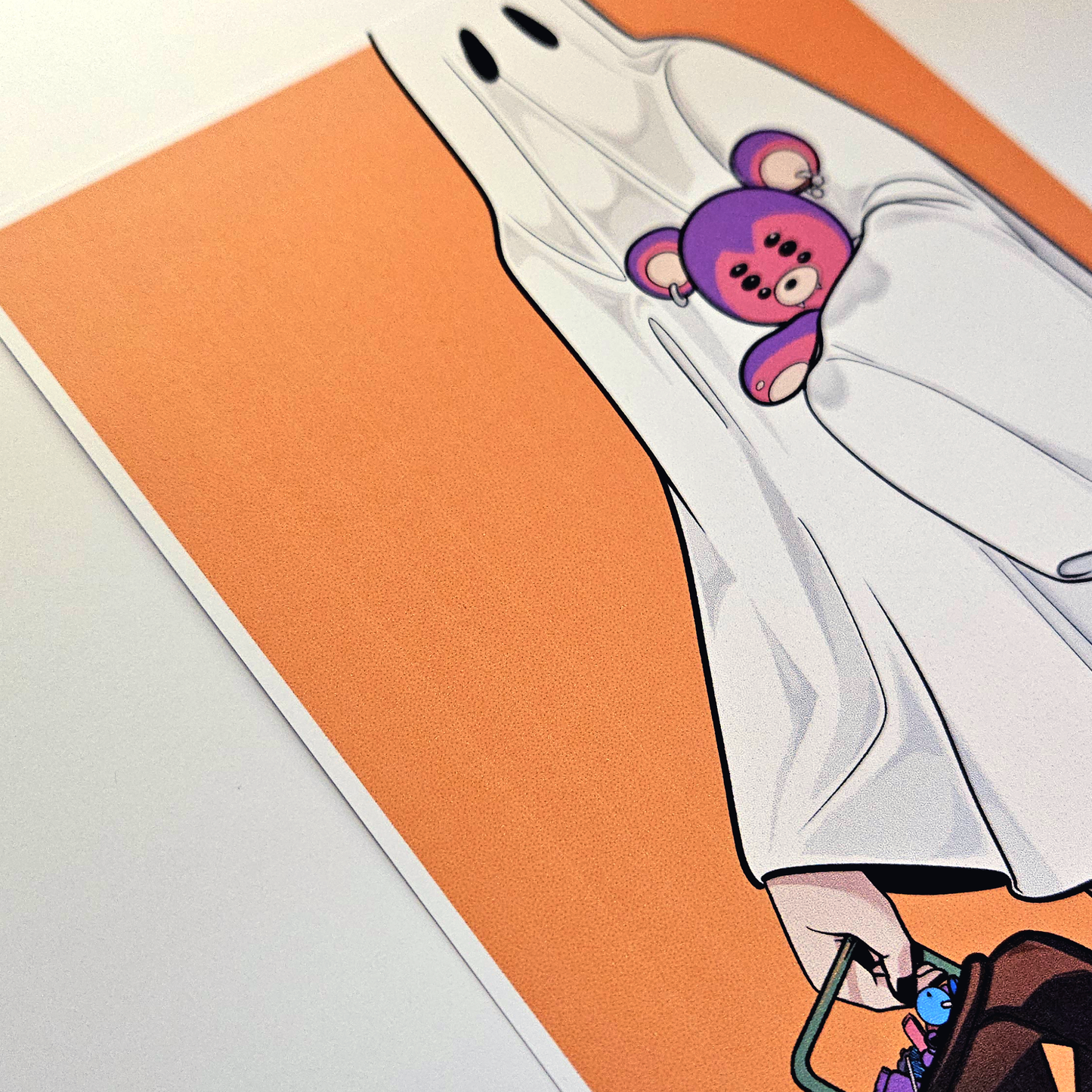 🎃 Halloween Edition 2025: Ghost Girl A5 Print 🎃