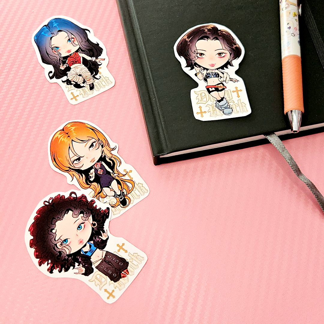 Aespa: Dirty Work Sticker Set