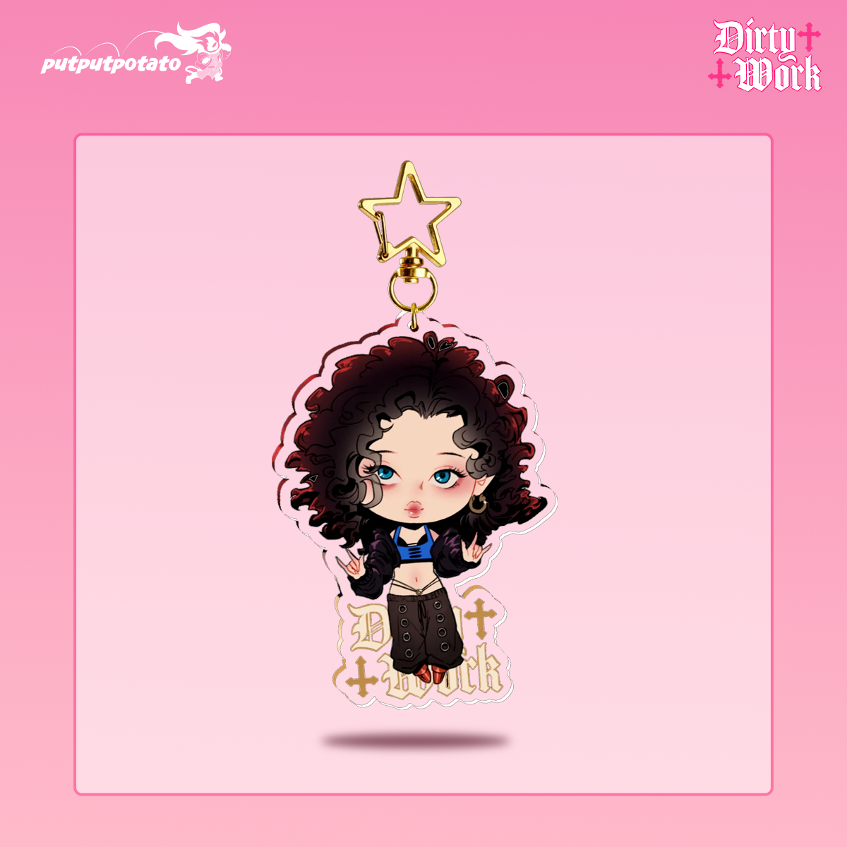 Aespa: Dirty Work Chibi-Keychains