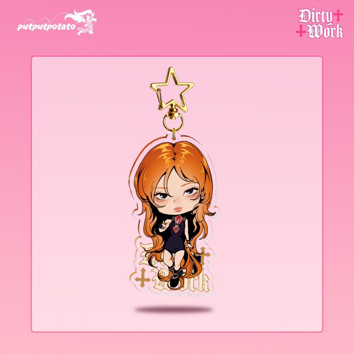 Aespa: Dirty Work Chibi-Keychains
