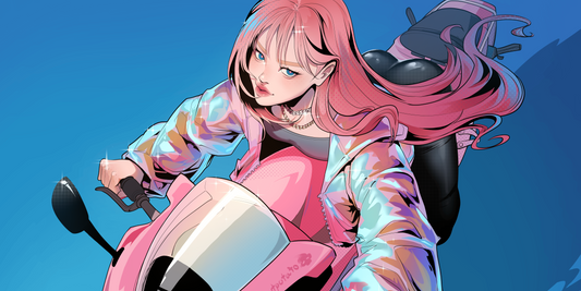 Pink Racer - Print