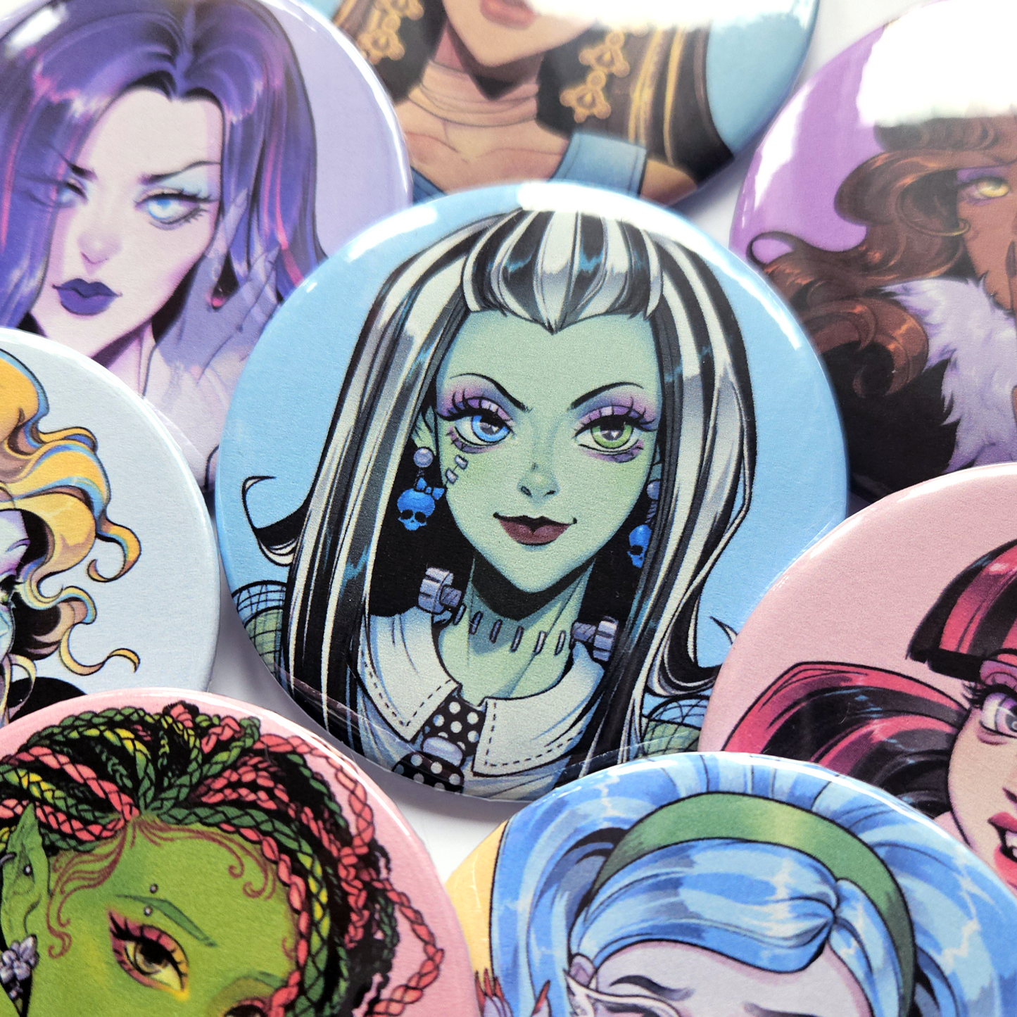🧟‍♂️ Monster High Character Badges 🧟‍♂️