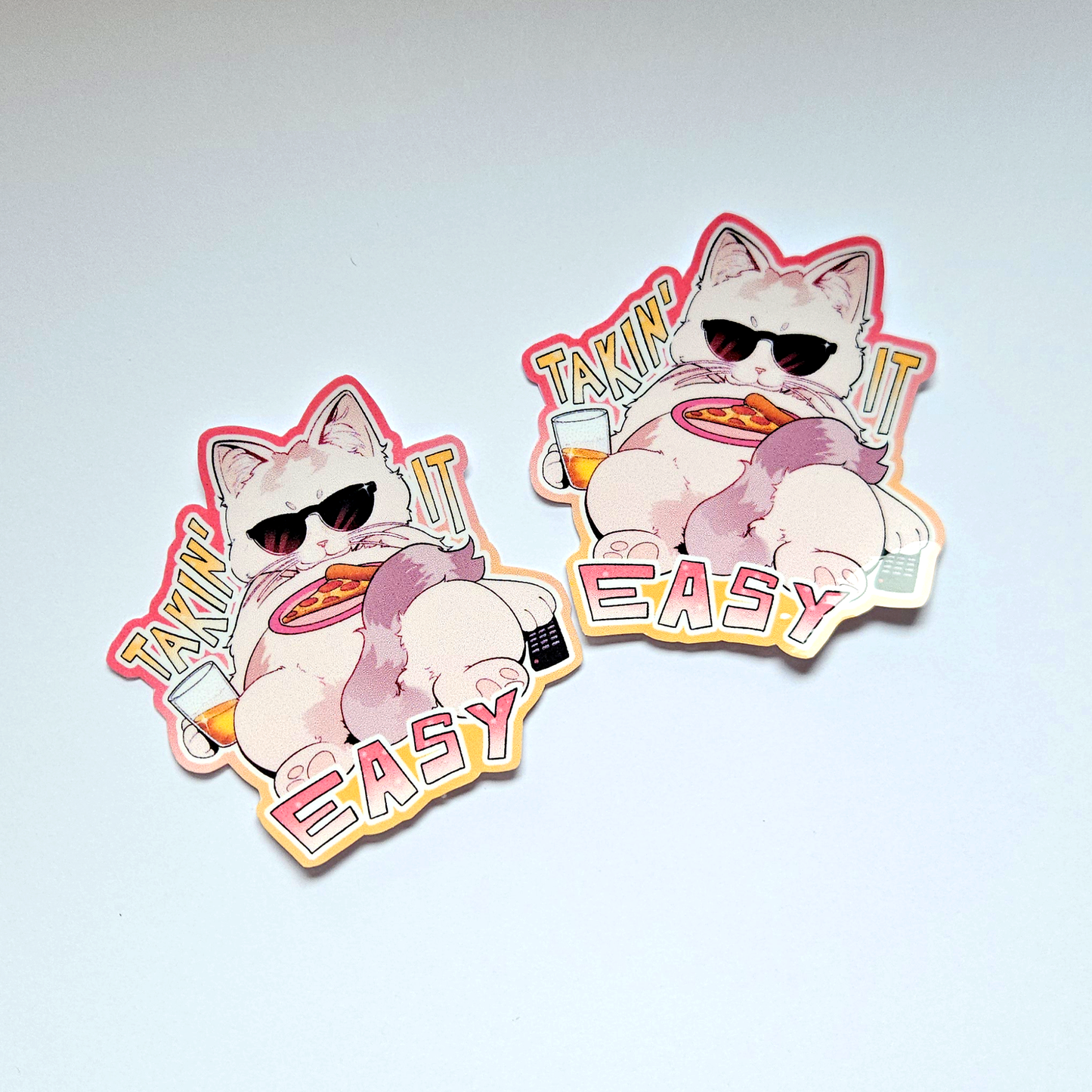 🕶️ 'Takin it Easy' Sticker 🕶️