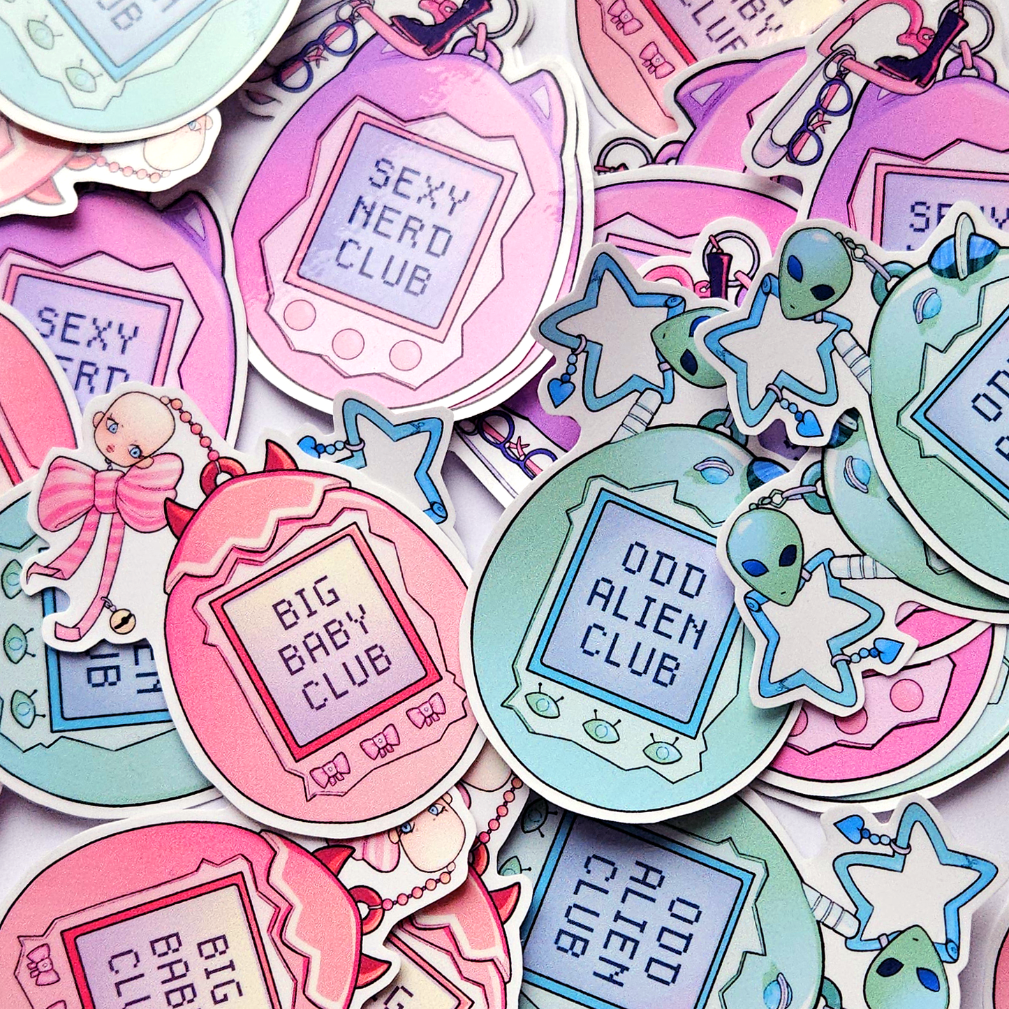👾 Tamagotchi Club Stickers 👾