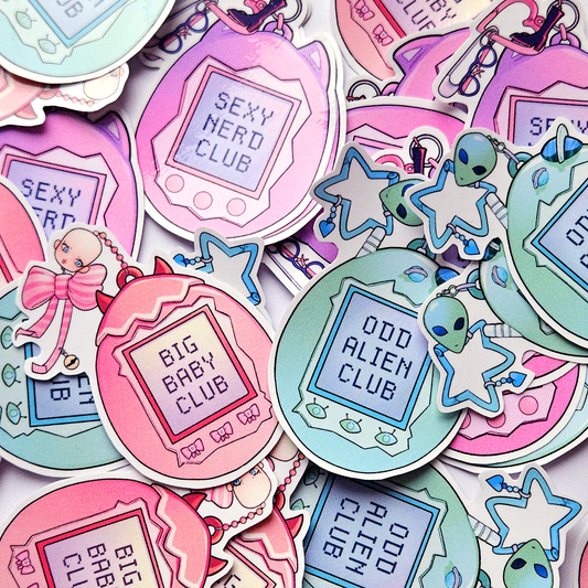 👾 Tamagotchi Club Stickers 👾