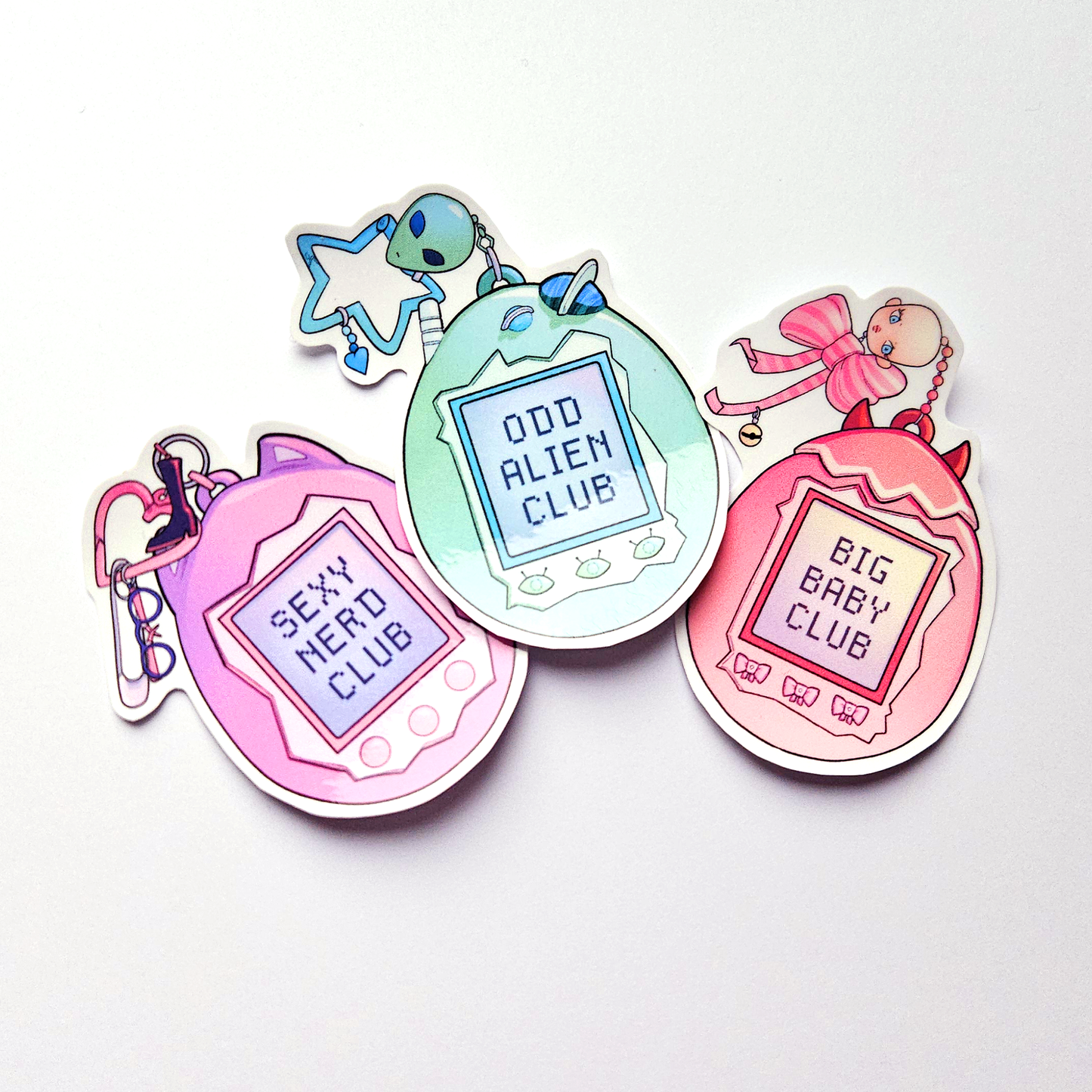 👾 Tamagotchi Club Stickers 👾